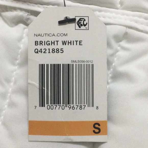 NWT Nautica S Bright White Jacket - Picture 11 of 15